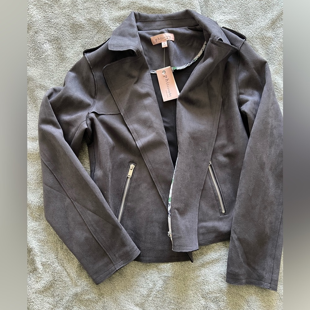 Suede Philosophy Jacket